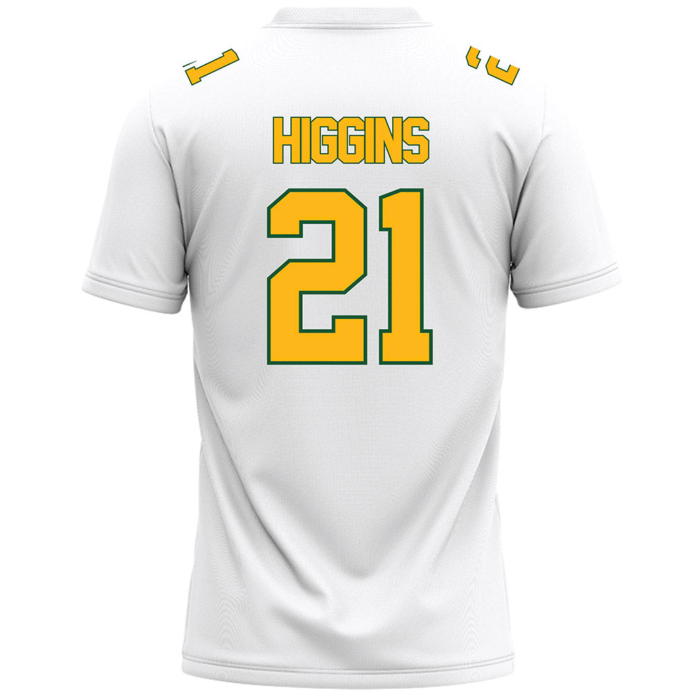 UAB - NCAA Football : Hudson Higgins - White Premium Football Jersey-1