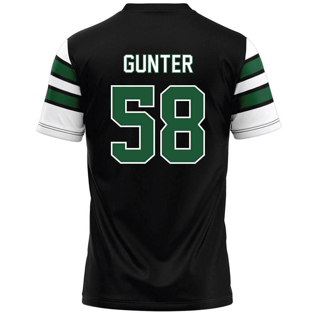 UAB - NCAA Football : Ryan Gunter - Black Premium Football Jersey-1