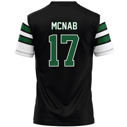 UAB - NCAA Football : Brogan McNab - Black Premium Football Jersey-1