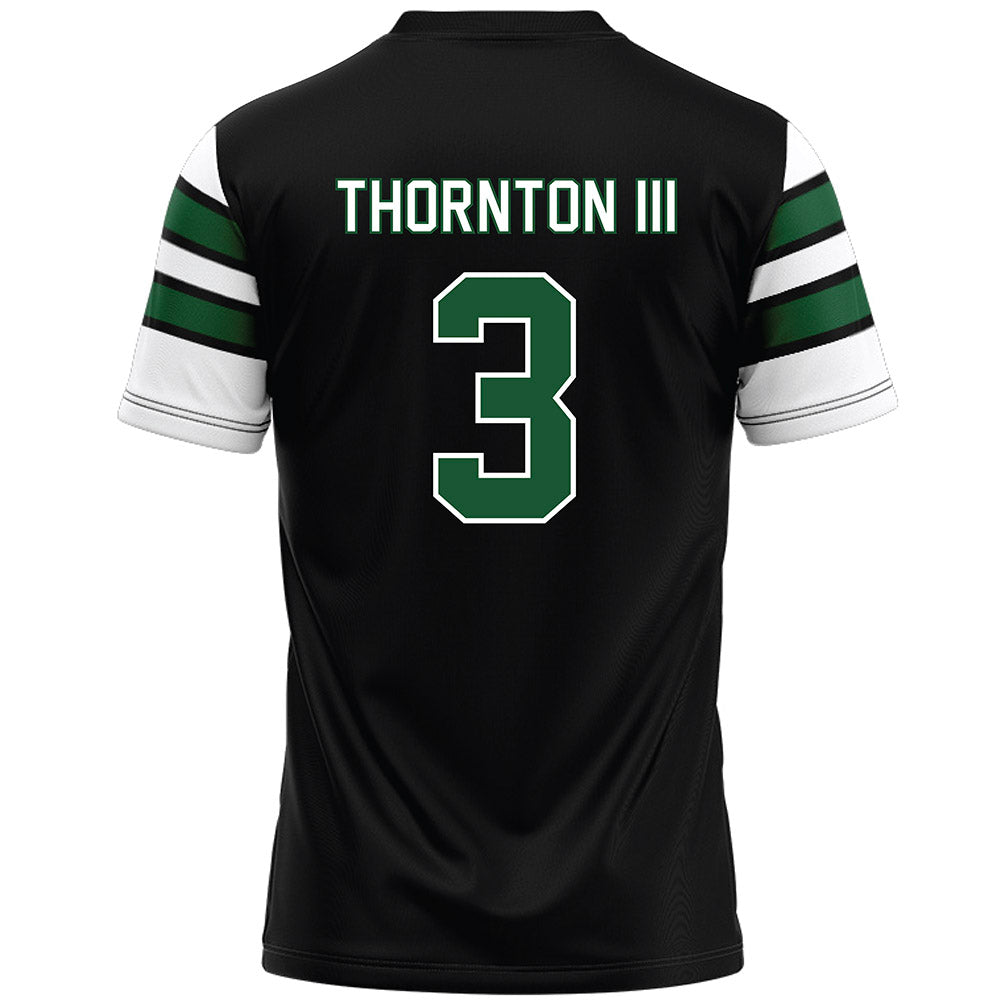 UAB - NCAA Football : Ray Thornton III - Black Premium Football Jersey-1