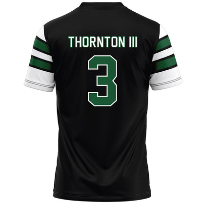 UAB - NCAA Football : Ray Thornton III - Black Premium Football Jersey-1