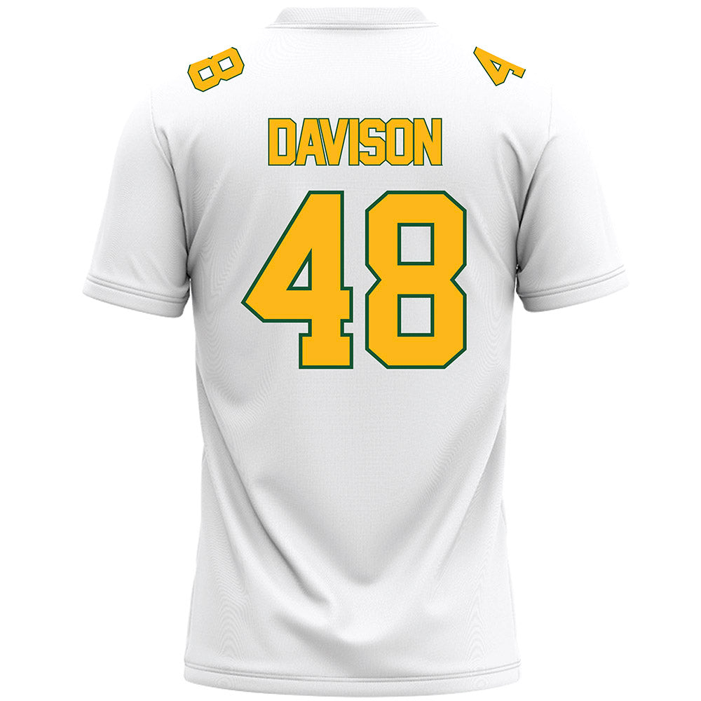 UAB - NCAA Football : Phillip Davison - White Premium Football Jersey-1