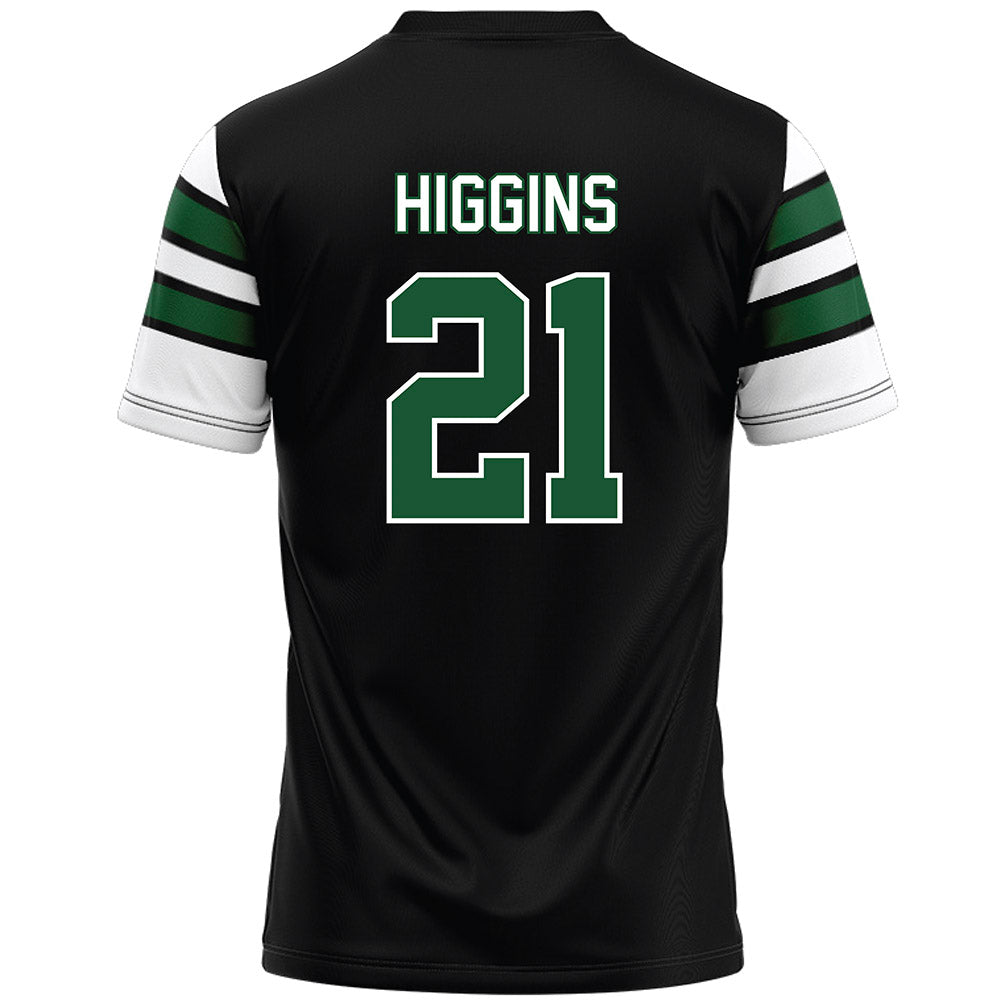 UAB - NCAA Football : Hudson Higgins - Black Premium Football Jersey-1