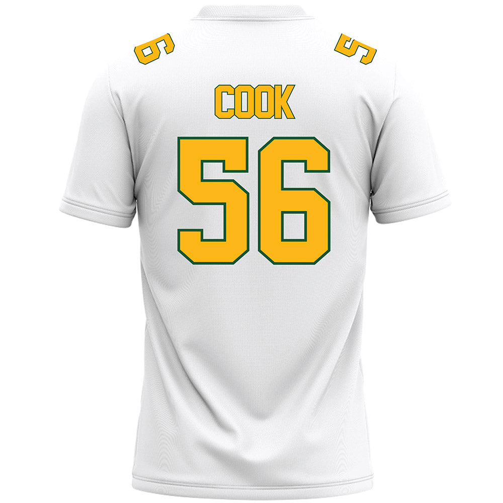 UAB - NCAA Football : Myles Cook - White Premium Football Jersey-1