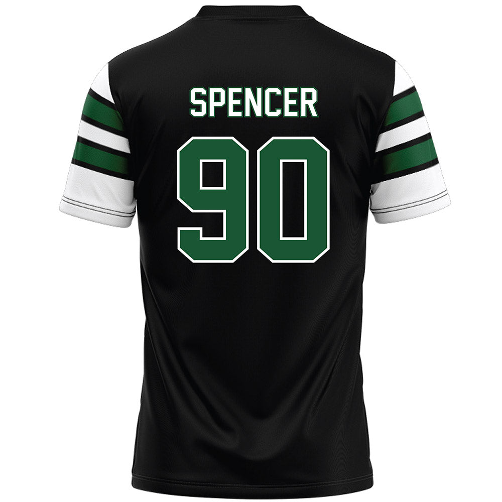 UAB - NCAA Football : Christopher Spencer - Black Premium Football Jersey-1