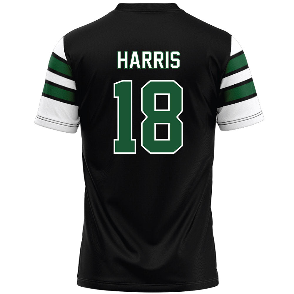 UAB - NCAA Football : Daniel Harris - Black Premium Football Jersey-1