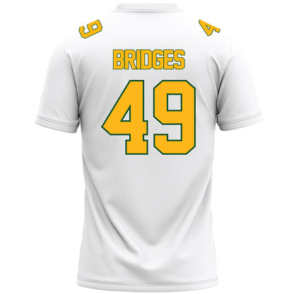 UAB - NCAA Football : Jacoby Bridges - White Premium Football Jersey-1