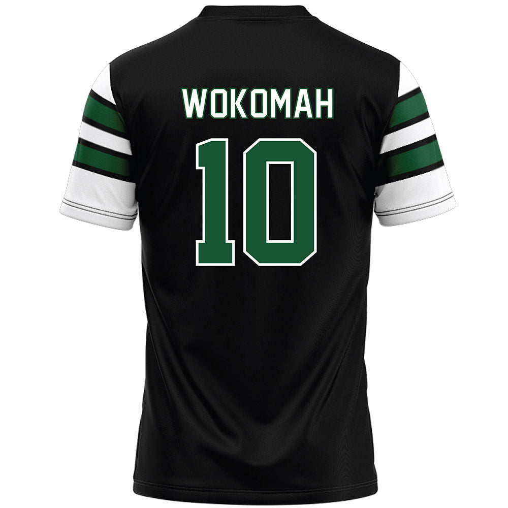UAB - NCAA Football : Kris Wokomah - Black Premium Football Jersey-1