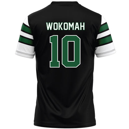 UAB - NCAA Football : Kris Wokomah - Black Premium Football Jersey-1