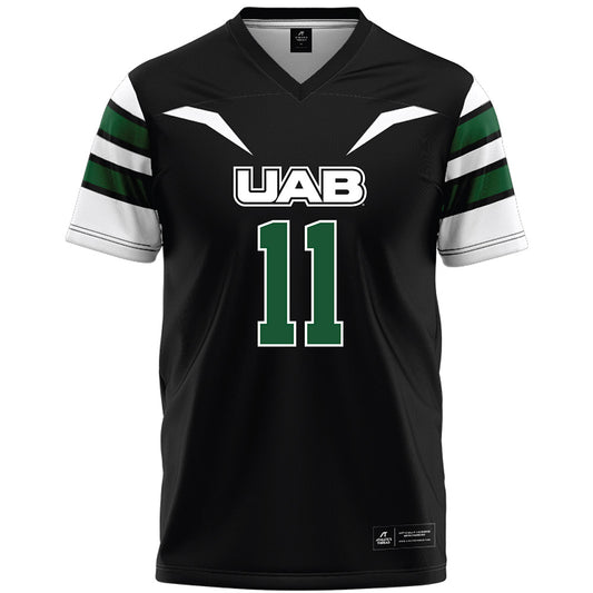 UAB - NCAA Football : Dallas Payne - Black Premium Football Jersey-0