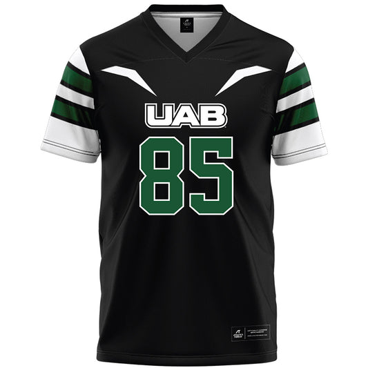 UAB - NCAA Football : Clay Smelley - Black Premium Football Jersey-0