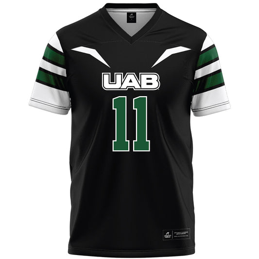 UAB - NCAA Football : Adrian Posse - Black Premium Football Jersey-0