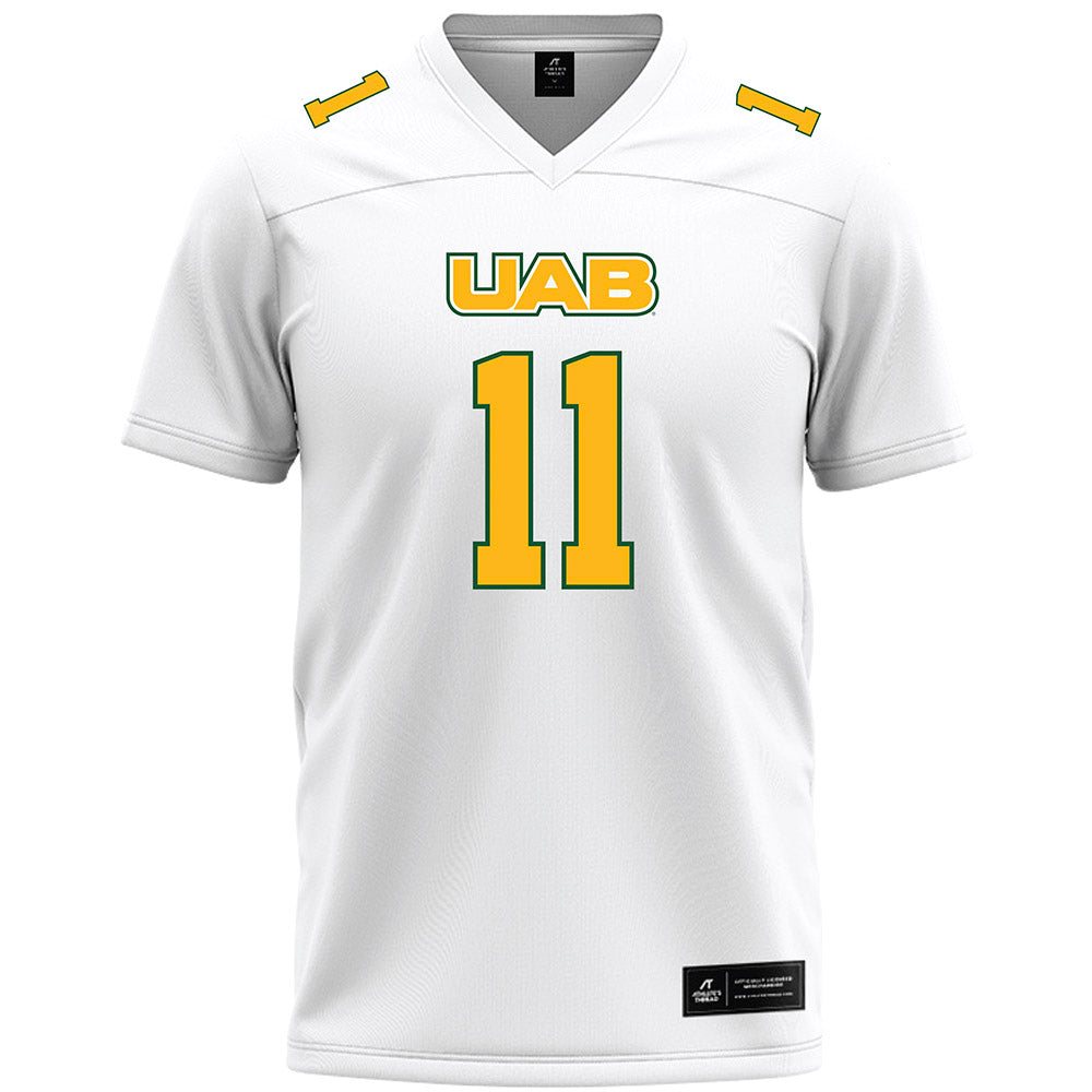 UAB - NCAA Football : Dallas Payne - White Premium Football Jersey-0