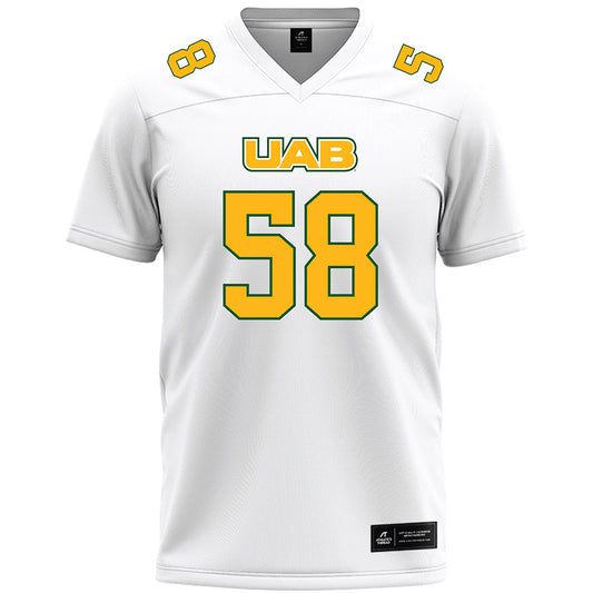 UAB - NCAA Football : JQuan Mason - White Premium Football Jersey-0