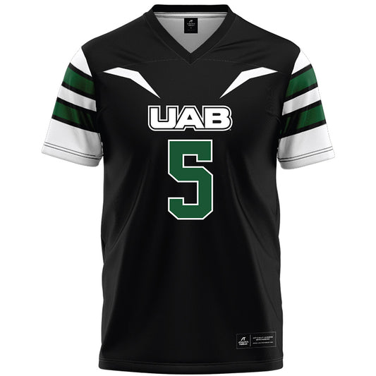 UAB - NCAA Football : Lee Witherspoon - Black Premium Football Jersey-0