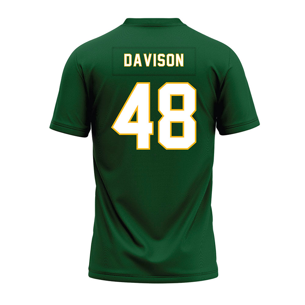 UAB - NCAA Football : Phillip Davison - Green Premium Football Jersey-1