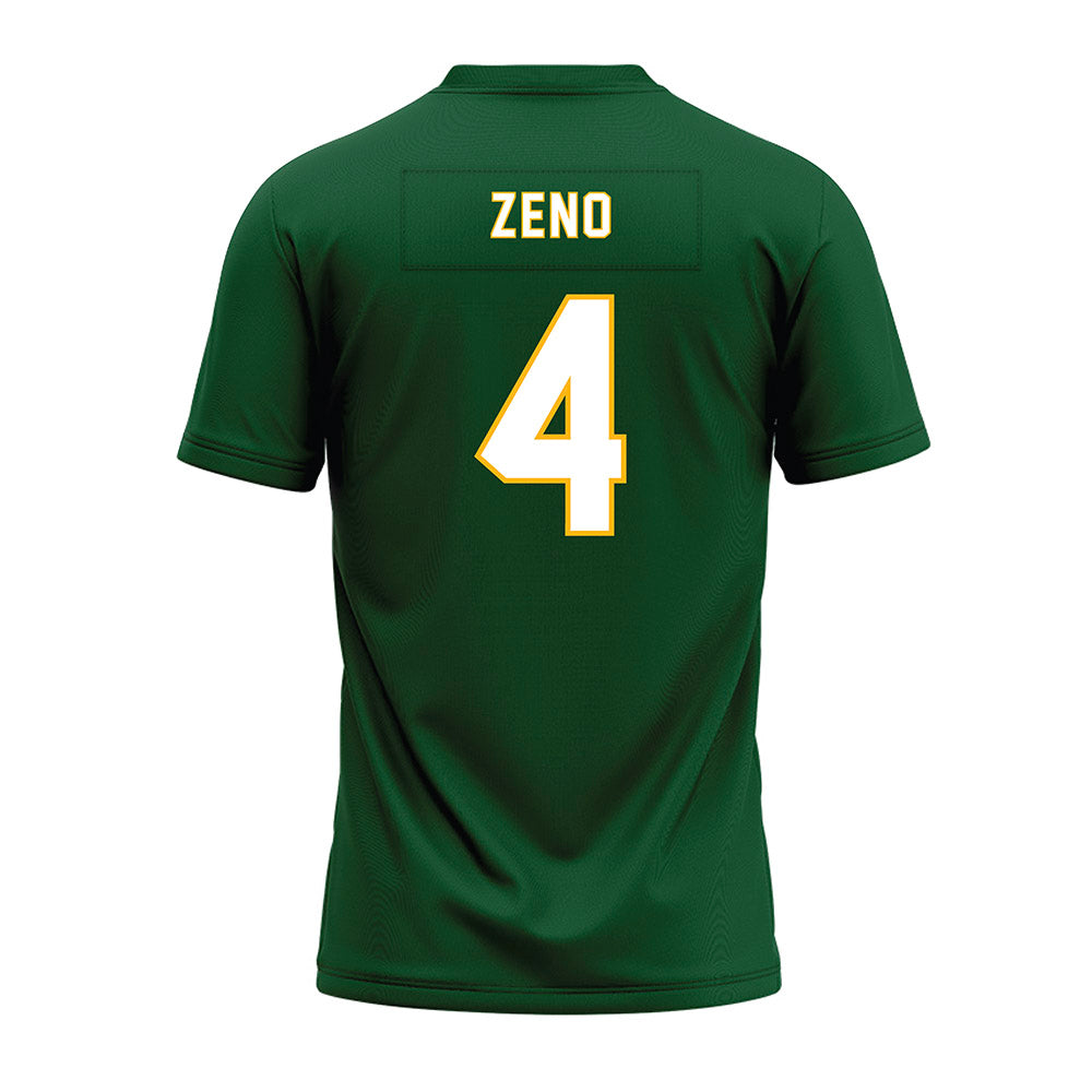 UAB - NCAA Football : Jacob Zeno - Green Premium Football Jersey-1