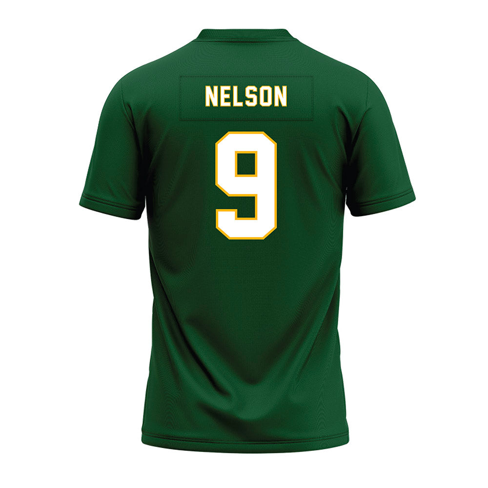 UAB - NCAA Football : Noah Nelson - Green Premium Football Jersey-1