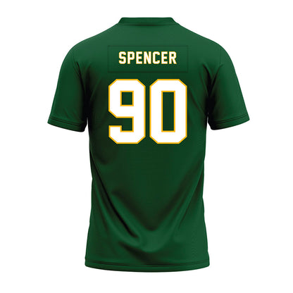 UAB - NCAA Football : Christopher Spencer - Green Premium Football Jersey-1
