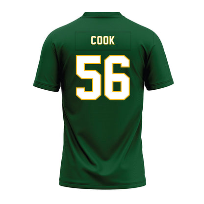 UAB - NCAA Football : Myles Cook - Green Premium Football Jersey-1