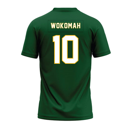 UAB - NCAA Football : Kris Wokomah - Green Premium Football Jersey-1