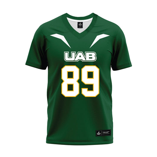 UAB - NCAA Football : Jamin Graham - Green Premium Football Jersey-0