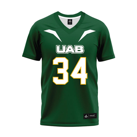 UAB - NCAA Football : Jonathan Allen - Green Premium Football Jersey-0