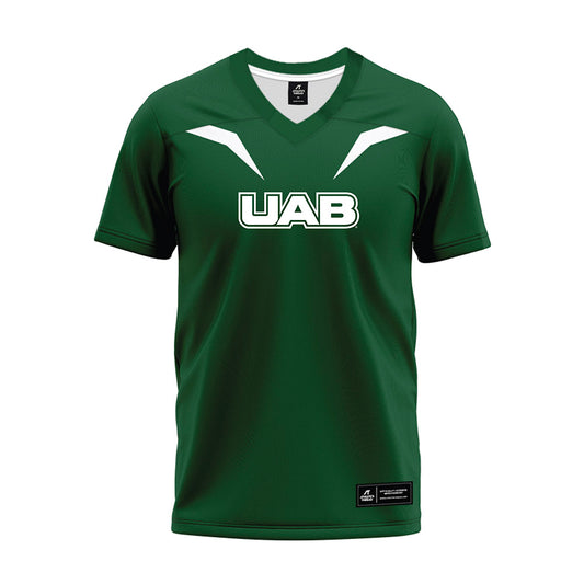 UAB - NCAA Football : Braden Teague - Green Premium Football Jersey-0