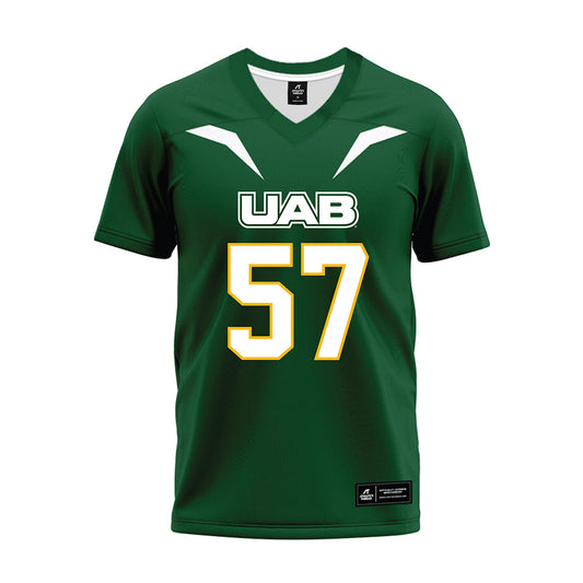 UAB - NCAA Football : Xander Echols - Green Premium Football Jersey-0