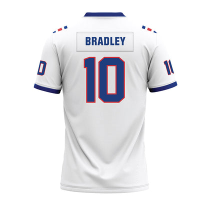 LA Tech - NCAA Football : Jackson Bradley - White Premium Football Jersey-1