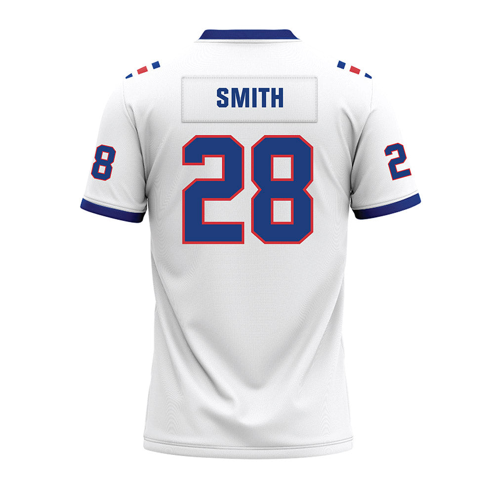 LA Tech - NCAA Football : Jeremiah Smith - White Premium Football Jersey-1