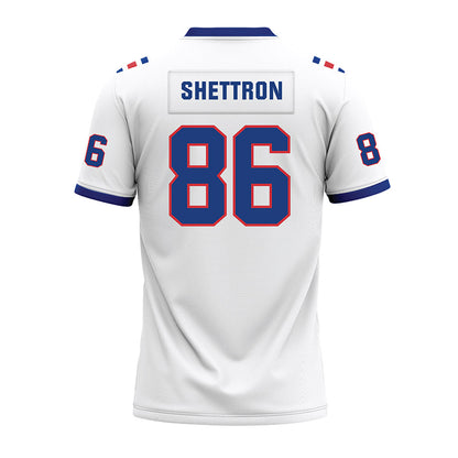 LA Tech - NCAA Football : Talyn Shettron - White Premium Football Jersey-1