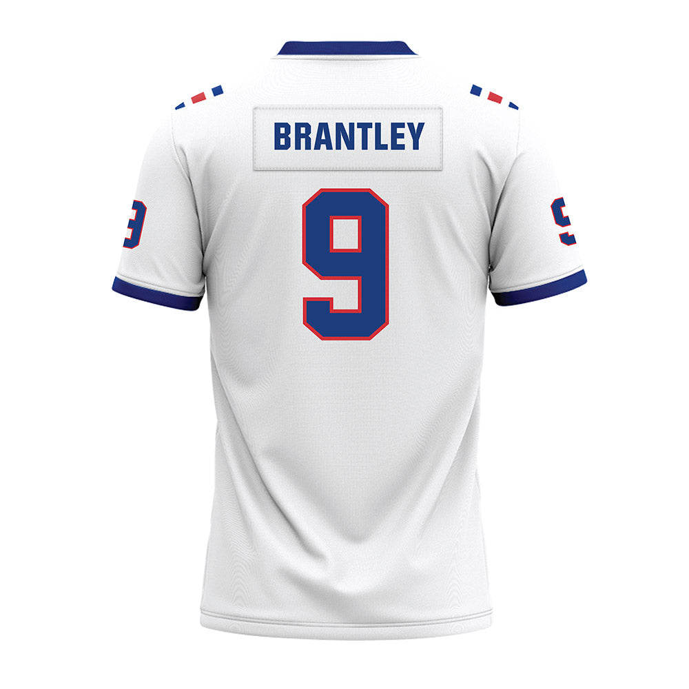 LA Tech - NCAA Football : Joshua Brantley - White Premium Football Jersey-1