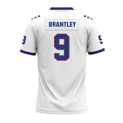 LA Tech - NCAA Football : Joshua Brantley - White Premium Football Jersey-1