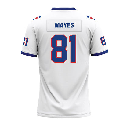 LA Tech - NCAA Football : Will Mayes - White Premium Football Jersey-1