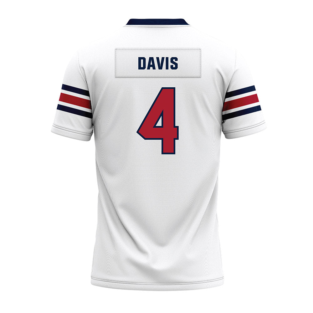 Liberty - NCAA Football : Kam Davis - Premium Football Jersey-1