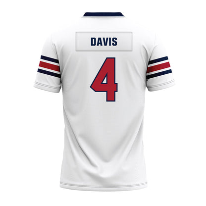 Liberty - NCAA Football : Kam Davis - Premium Football Jersey-1