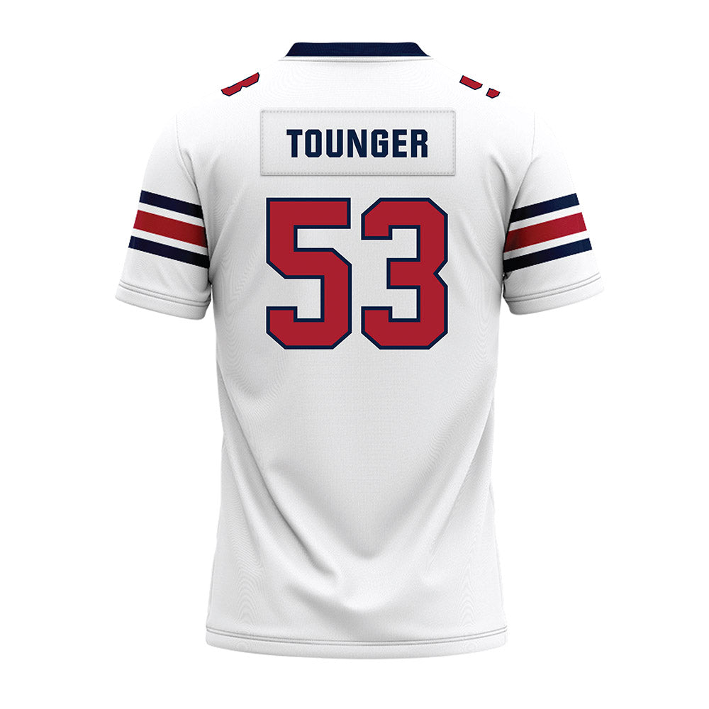 Liberty - NCAA Football : Nikodemus Tounger - Premium Football Jersey-1
