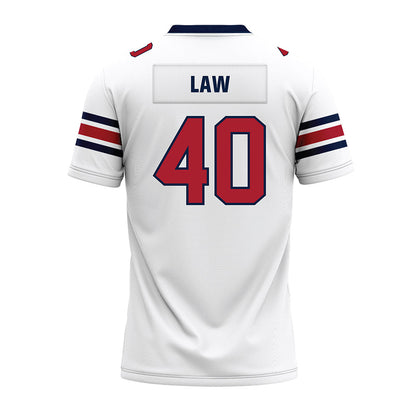 Liberty - NCAA Football : Christopher Law - Premium Football Jersey-1