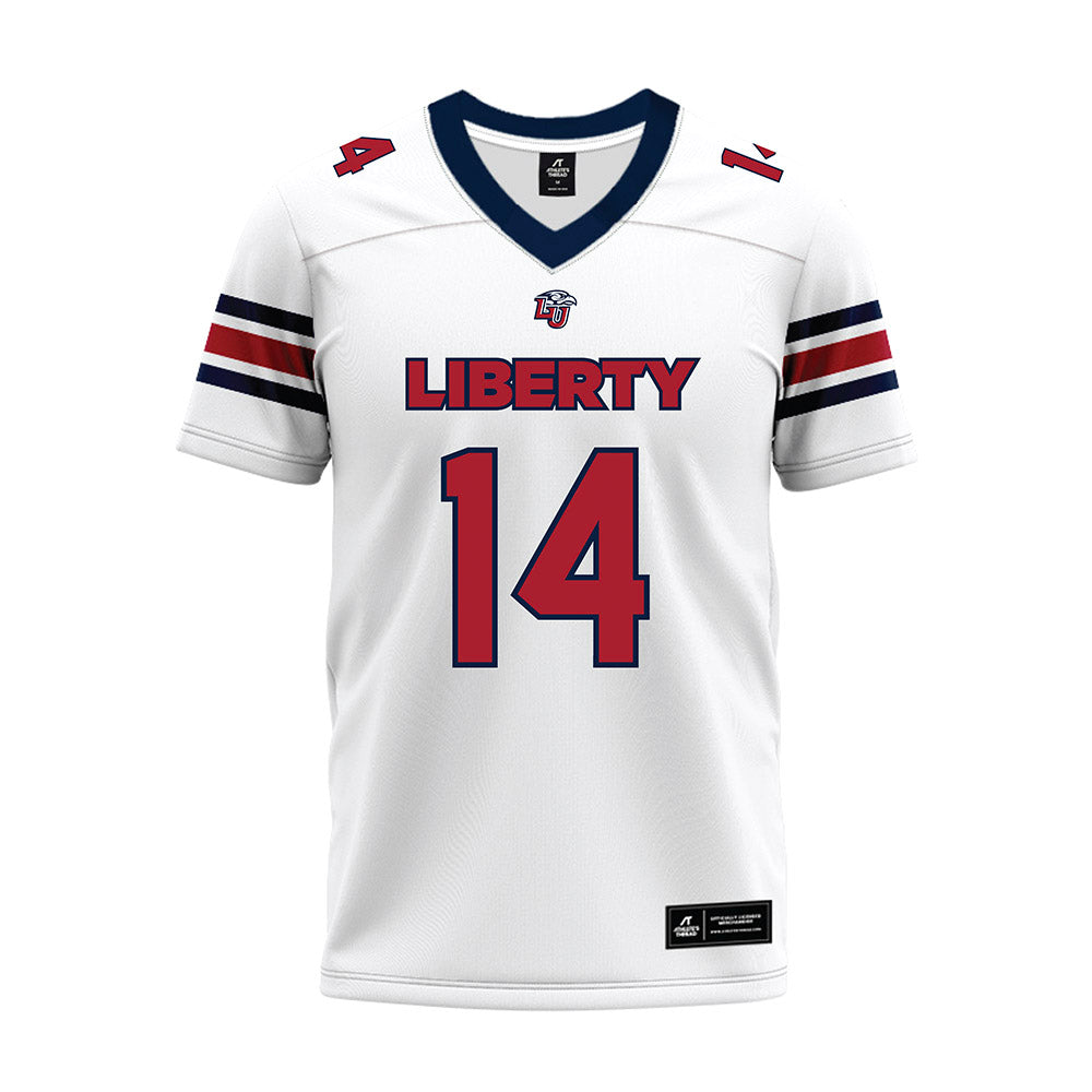 Liberty - NCAA Football : Elijah McKenzie - Premium Football Jersey-0