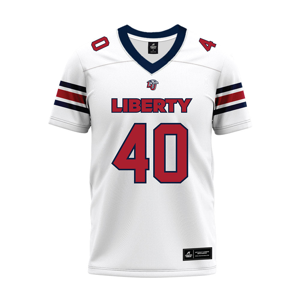 Liberty - NCAA Football : Christopher Law - Premium Football Jersey-0