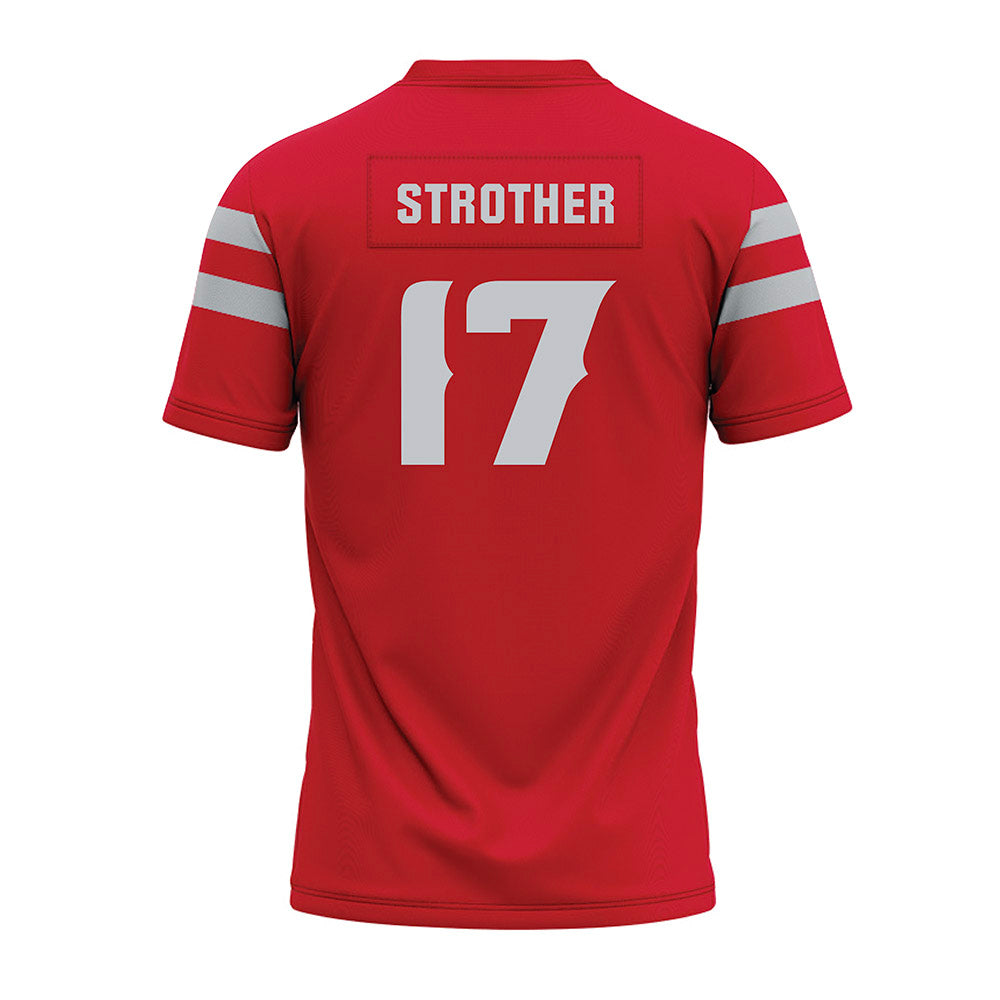 Louisiana - NCAA Football : Landon Strother - Premium Football Jersey-1