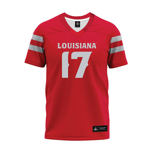 Louisiana - NCAA Football : Landon Strother - Premium Football Jersey-0