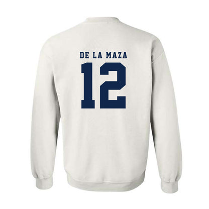 Fresno State - NCAA Baseball : Ryan De La Maza - Fashion Shersey Crewneck Sweatshirt-1