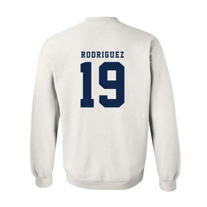 Fresno State - NCAA Baseball : BJ Rodriguez - Fashion Shersey Crewneck Sweatshirt-1