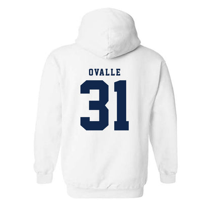 Fresno State - NCAA Baseball : Barclay Ovalle - Fashion Shersey Hooded Sweatshirt-1