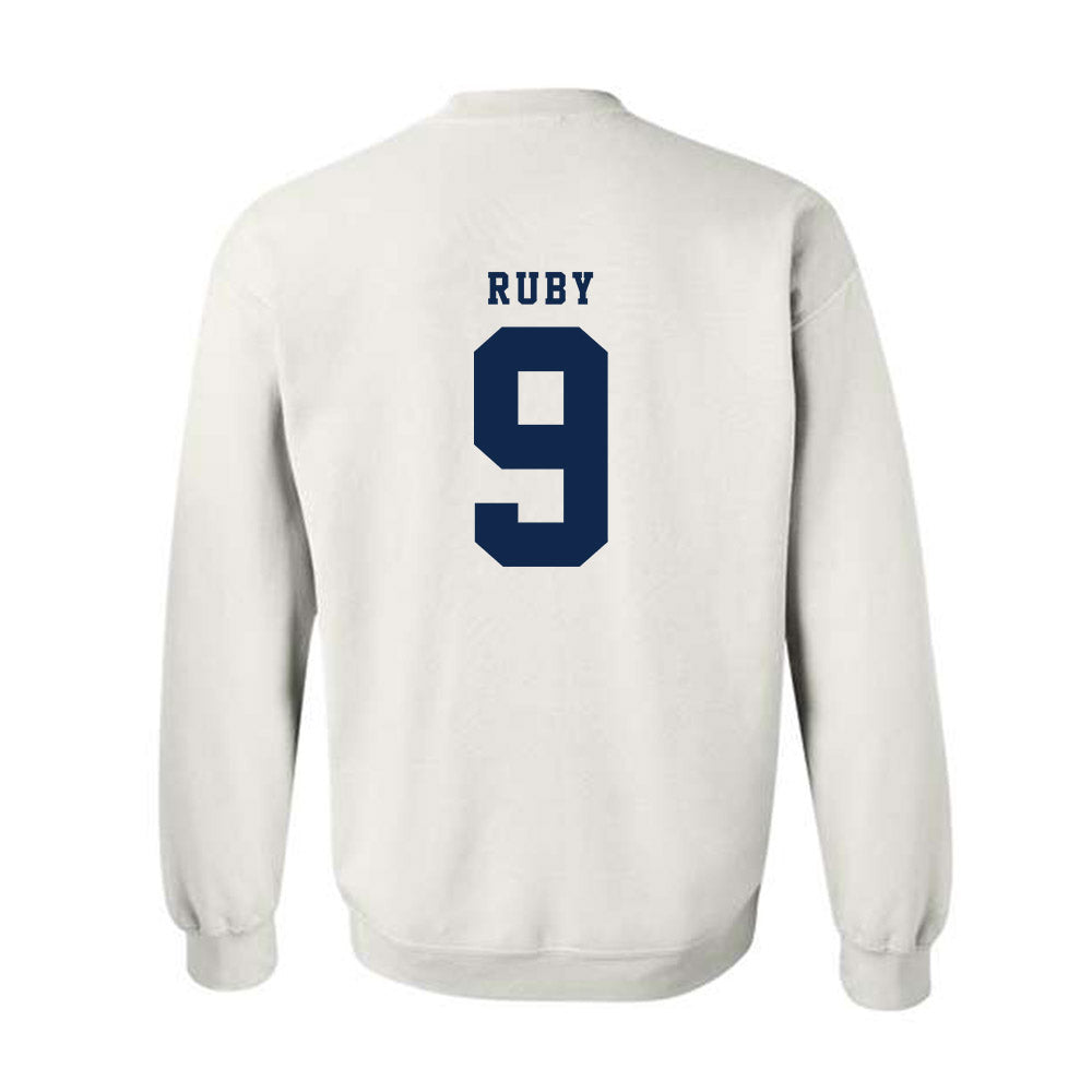 Fresno State - NCAA Baseball : Jett Ruby - Fashion Shersey Crewneck Sweatshirt-1