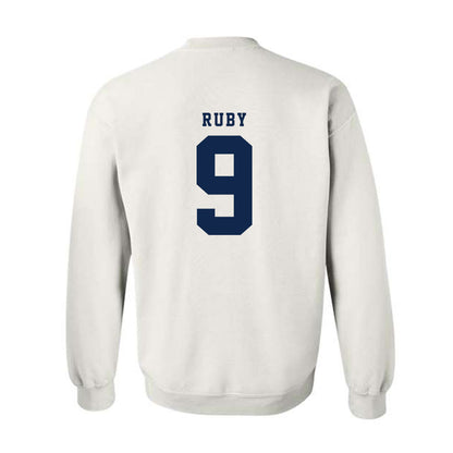 Fresno State - NCAA Baseball : Jett Ruby - Fashion Shersey Crewneck Sweatshirt-1