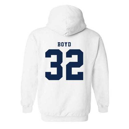 Fresno State - NCAA Baseball : Mikey Boyd - Fashion Shersey Hooded Sweatshirt-1