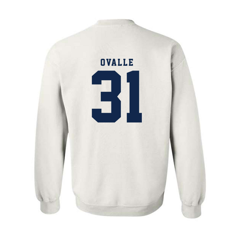 Fresno State - NCAA Baseball : Barclay Ovalle - Fashion Shersey Crewneck Sweatshirt-1